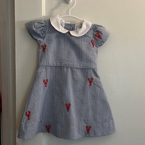 Lobster print dress